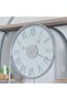 Cambridge Clock With Wooden Stand Wall Clock 66X94X13Cm Silver - 3