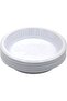 7-Inch Plastic Plates | Small Round Plates for Snacks, Salads, and Desserts | Food-Grade, Lightweigh - 5