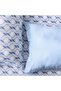 Bliss 6 Piece King Comforter Set 240X260 Cm Lt. Blue | Cotton /Viscos-180 Thread Count - 6