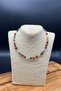 Balance of Colors Natural Stone Amber Steel Necklace - 5
