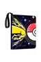 Card Holder Binder Carrying Case suitable for 400 Cards with 50 Removable Sheets and 4 Pockets