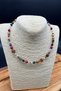 Balance of Colors Natural Stone Amber Steel Necklace - 7