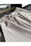 Men's Zr Striped Oversize Shirt-Pants Bottom Top Set - 4