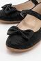 Children's Ribbon Shoes 26-30 Black - 3