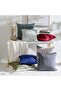 Gleam Dyed Matty Weave Cushion Cover - Grey - 45x45 cm | Cotton Couch Pillow Cover - 4