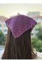 Handmade Knitted Bandana – Breathable Hair Accessory |   Bohemian, Vintage & Stylish Style - 3