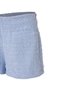 Women's Tweed Blue Less Shiny Shorts - 2