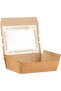 Eco-Friendly Kraft Paper Lunch Boxes – Disposable, Leak-Resistant Take-Out Containers with Secure - 7