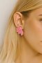 Pinkzza- Handmade Pinkzza Polymer Clay Design Earrings |   With Light & Anti-Allergic Apparatus