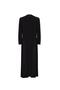 Black Front Button Pocket Cover Knitwear Flared Skirt T25Y-2006 - 2