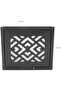 Black Gift Box with Window – Premium Square Gift Packaging for Jewelry, Candles, Chocol - 6
