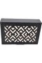 Black Gift Box with Window – Premium Square Gift Packaging for Jewelry, Candles, Chocol - 5