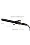 Extra Long Barrel LCD Digital Display Titanium Curling Iron 22z - 5