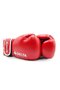 Red Maxima Deluxe Pu Dura-strong Boxing Gloves
