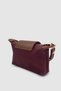 Yulie Metal Accessory Detailed Zipper and Magnet Closure Parachute Fabric Women's Hand Wallet Claret Red - 6