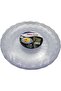 Crystal-Look Plastic Plates – 33 cm | Clear, Elegant Disposable Plates | 1 Kg Bulk Pack