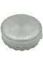Plastic Crystal Plates – 24 cm | Elegant Clear Disposable Plates | 1 Kg Bulk Pack | Pre - 8