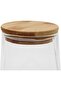 750 ml Rectangular Glass Jar with Wooden Lid - 5