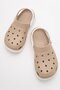 Women's Sabo Slippers Mink White - 5
