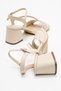 Women's Glitter Heeled Shoes Ten Skin - 4
