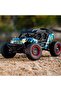MZtoyz RC Car, 16106 PRO, 1:16 4WD Brushless, 70 km/h Drift Crawler Truck, 2 Batteries (Blue) - 6