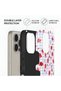 iPhone 15 (6.1 Inch) Compatible Patterned Burga Series Premium Slim Case - 6