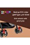 عربة أطفال، عربة أطفال، عربة قابلة للطي مع حزام أمان، عربة سفر - 6