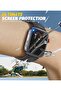 واقي شاشة متوافق مع Huawei Watch Fit 4 Pro، سهل التركيب مع أداة تركيب، زجاج حماية نانو متين - 4