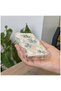 Xiaomi Redmi Note 9 Pro Compatible Case Zebana Floral Silicone Case Green - 3