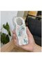 Xiaomi Redmi Note 9S Compatible Case Zebana Floral Silicone Case Green - 2