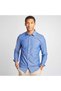قميص منقوش بقصّة Slim-fit باللون الأزرق