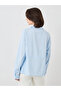 Striped Spread Collar Oversized Shirt - 5