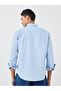 Solid Button Down Regular Fit Poplin Shirt - 4