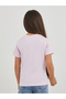 Girls Minnie Mouse Print Short Sleeve Oversized T-Shirt - 4