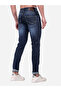 Mid Rise Whiskered Faded Slim Fit Jeans - 6