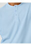 Men Textured Henley Neck Relaxed Fit T-Shirt - 4