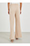 High Rise Wide Leg Pants with Pintuck Detail - 4