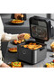 JuicyLock 3D Halogen Air Fryer 7.5L Basket, 1700W Power, Rapid Air Technology with Easy-View - 5