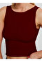 Crew Neck Basic Singlet - 5