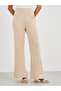 High Rise Wide Leg Pants with Pintuck Detail - 2