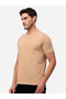 Solid Short Sleeve Regular Fit T-Shirt - 3