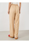 Embroidered Detail Wide Leg Pants with Elasticated Waistband - 5