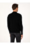 Black Regular Fit Zippered Knitwear Cardigan 50299420-Vr046 - 5