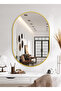 LED Bathroom Mirror, Wall Mounted, Thickened Aluminum 40*60CM - 2