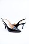 Women's Genuine Leather Heeled Shoes - 3