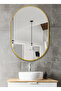 LED Bathroom Mirror, Wall Mounted, Thickened Aluminum 40*60CM - 3