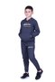 Boy's Printed Kangaroo Pocket Hooded 2-Piece Track Suit Set - 2
