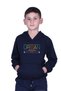 Boy's Printed Kangaroo Pocket Hooded 2-Piece Track Suit Set - 5