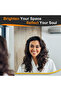 LED Bathroom Mirror, Wall Mounted, Thickened Aluminum 40*60CM - 5