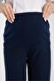 Işşil 4564-Flexible Abdominal Pregnant Clothing Loose Leg Fabric Pants - 6